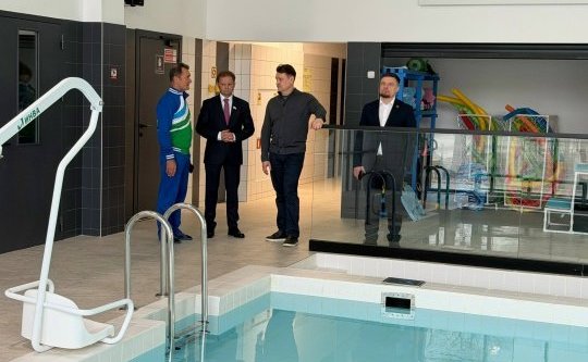 Олег Голов в рамках рабочей поездки в регион посетил ряд спортивных объектов, где ведётся системная работа, в том числе с людьми с ограниченными возможностями здоровья