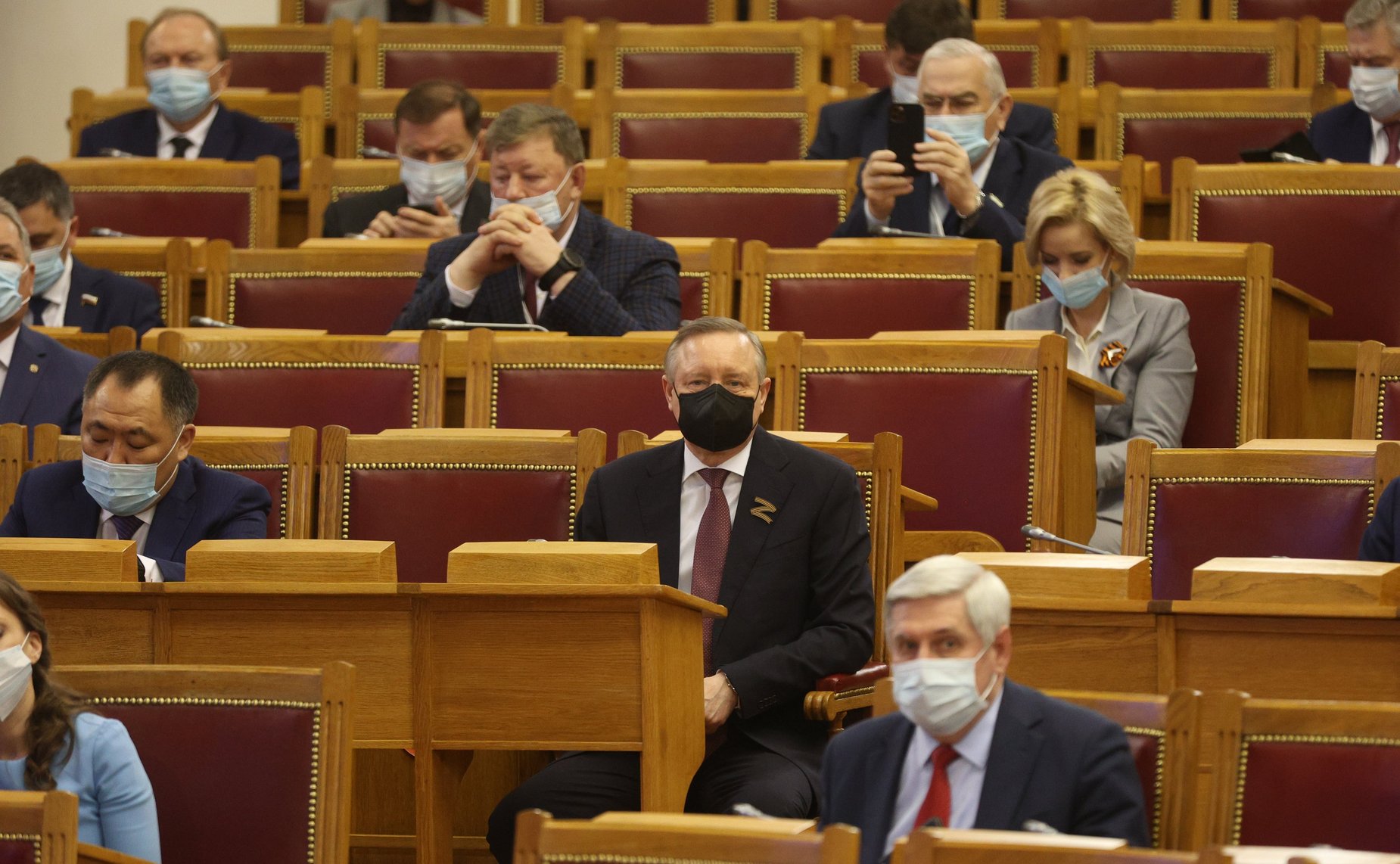 Встреча Президента Российской Федерации Владимира Путина с Советом законодателей Российской Федерации