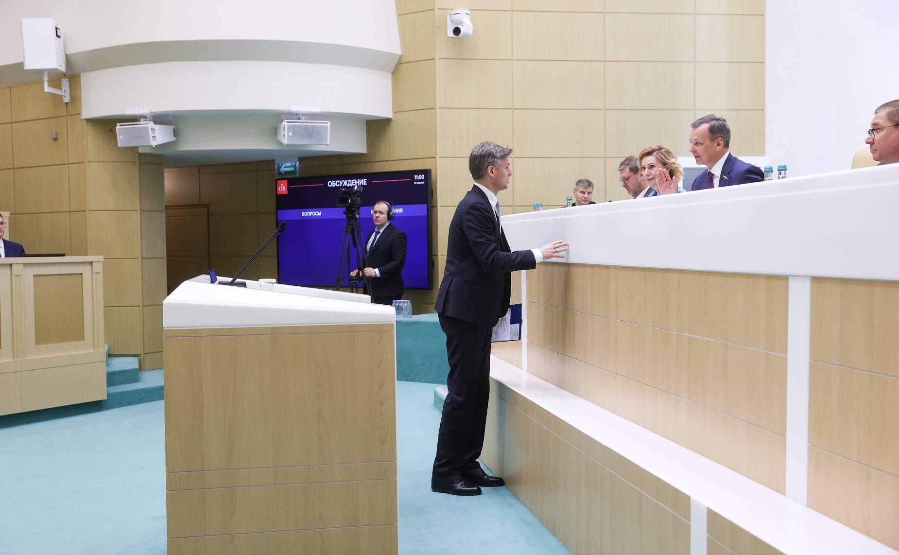 Генеральный директор Государственной корпорации по космической деятельности «Роскосмос» Дмитрий Баканов