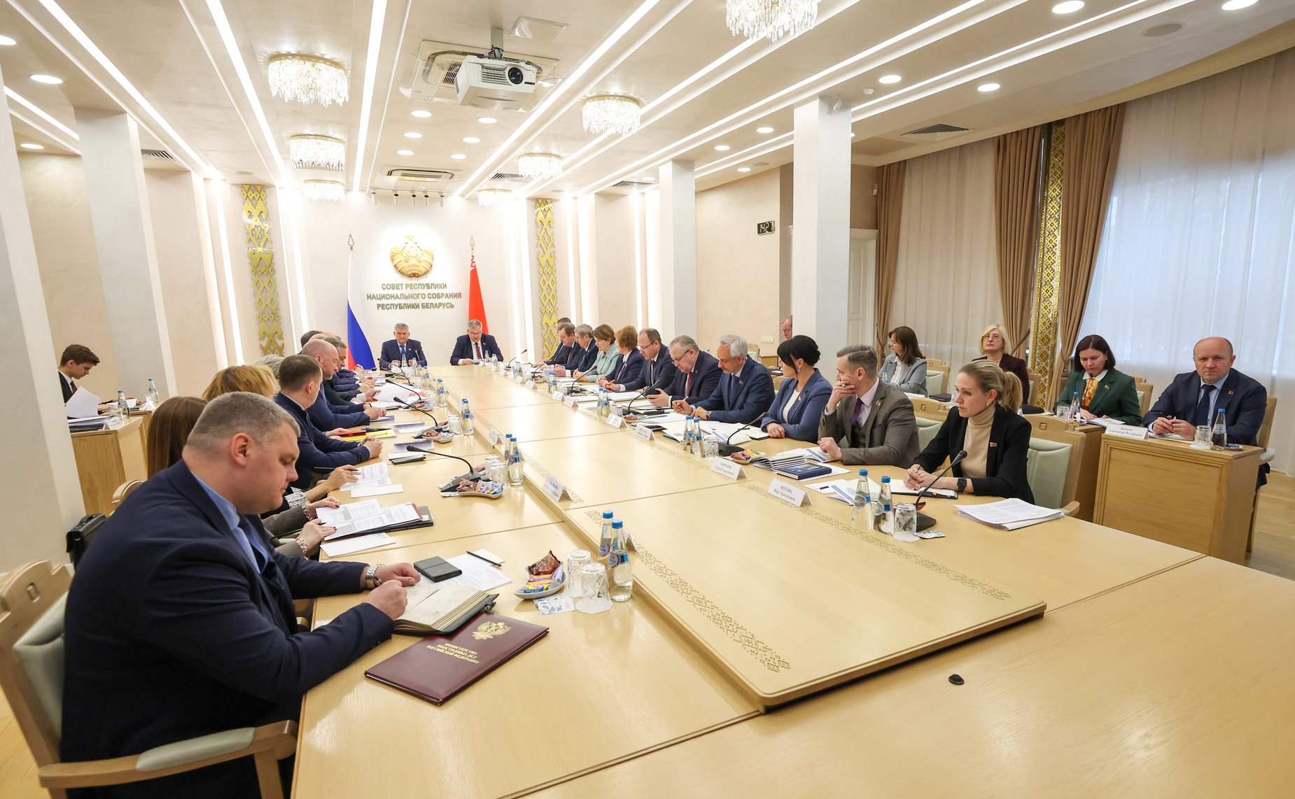 Совместное заседание белорусского и российского организационных комитетов по подготовке и проведению Тринадцатого форму регионов Беларуси России