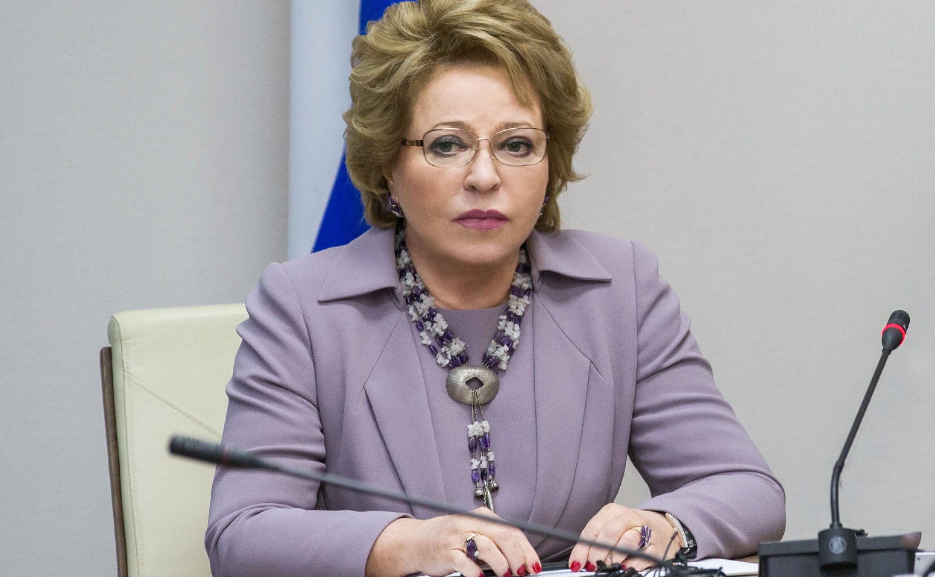 Визит В. Матвиенко в Северную Осетию