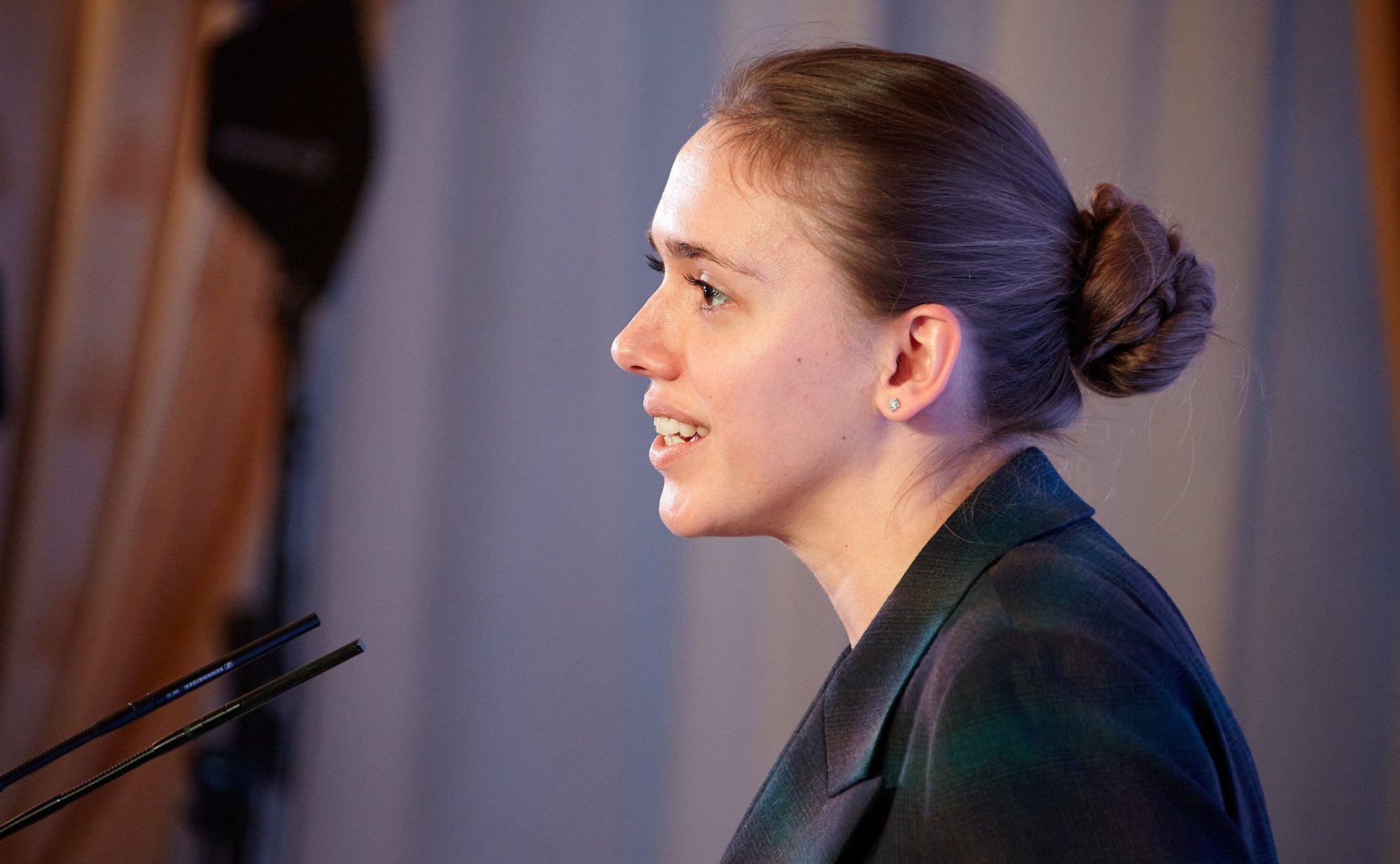 Руководитель Федерального агентства по делам молодежи Ксения Разуваева