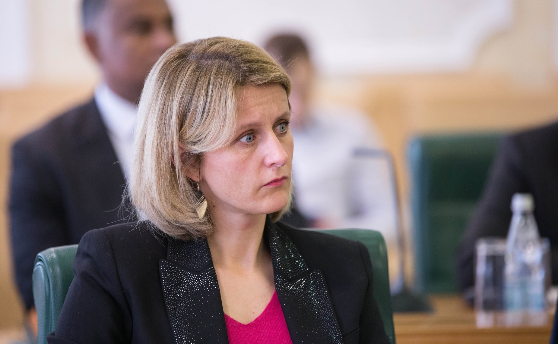 Встреча В. Бондарева с директором Центра высших военных исследований Французской Республики Винсентом Жиро