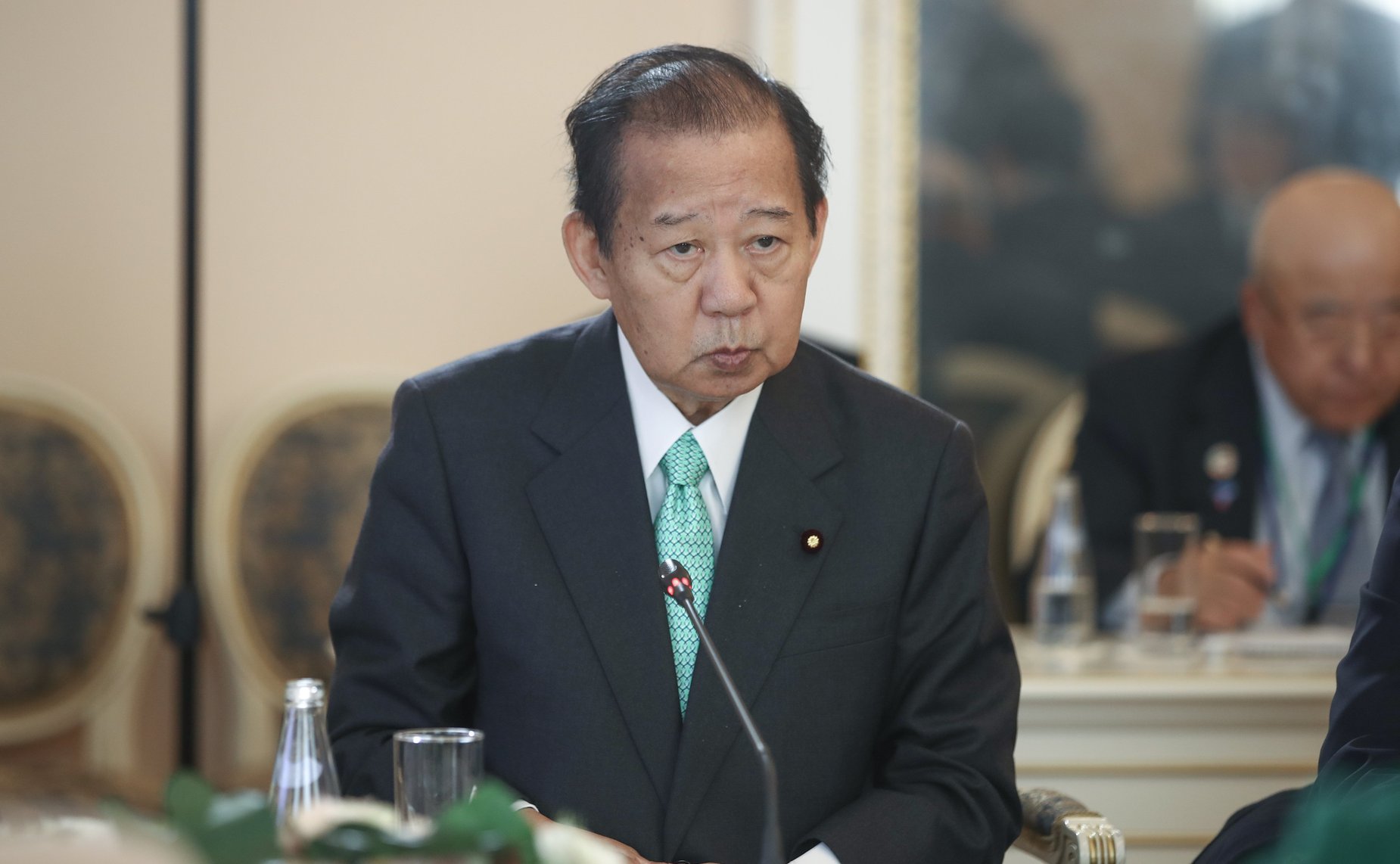 Встреча Валентины Матвиенко с Генеральным секретарем Либерально-демократической партии Японии Тосихиро Никаи