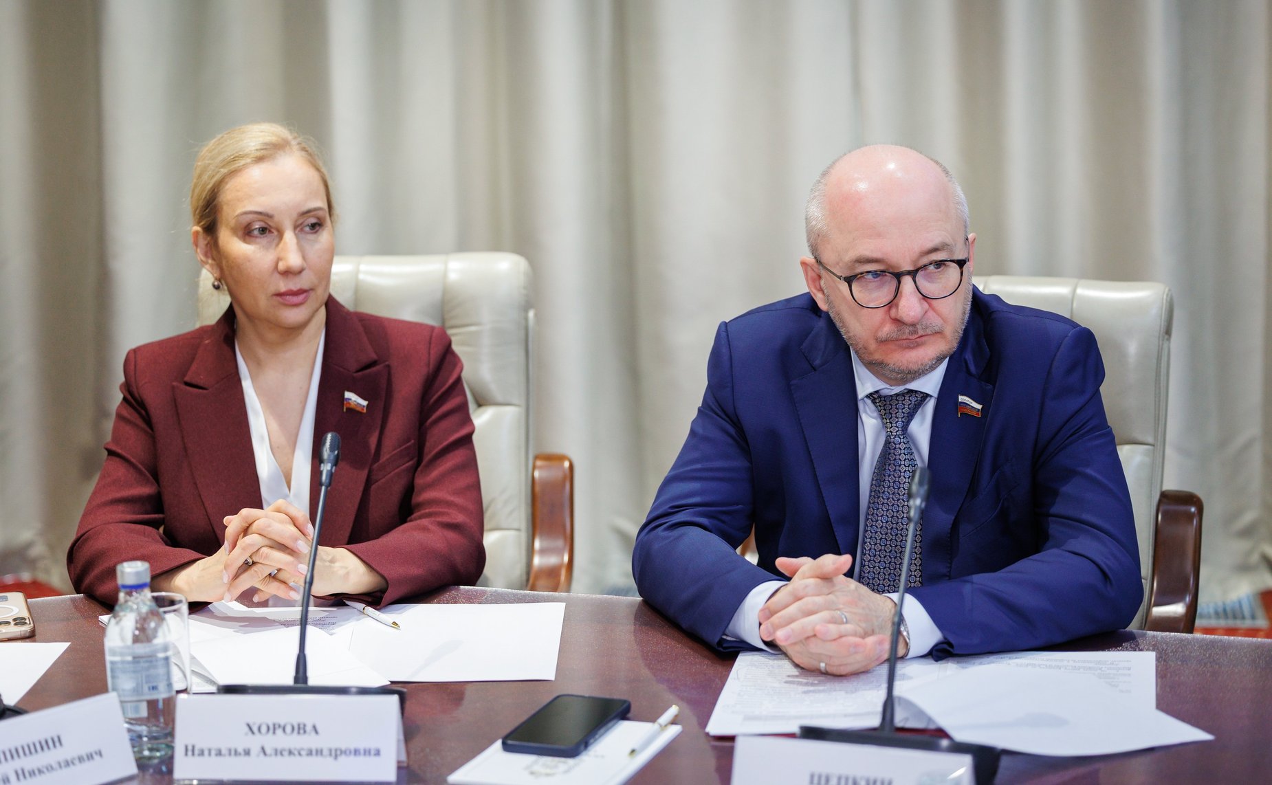 Заседание Комиссии по сотрудничеству между Советом Федерации и Сенатом Парламента Республики Казахстан