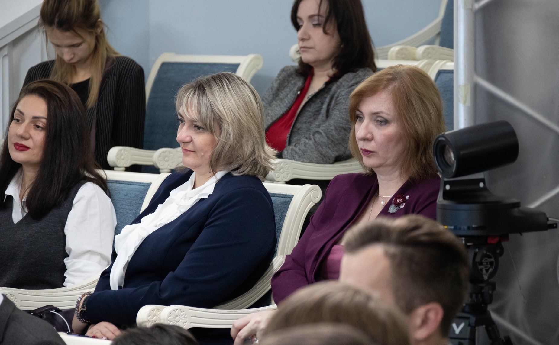 Встреча Л. Гумеровой с участниками и организаторами XVII Всероссийского конкурса молодежных авторских проектов и проектов в сфере образования «Моя страна – моя Россия»