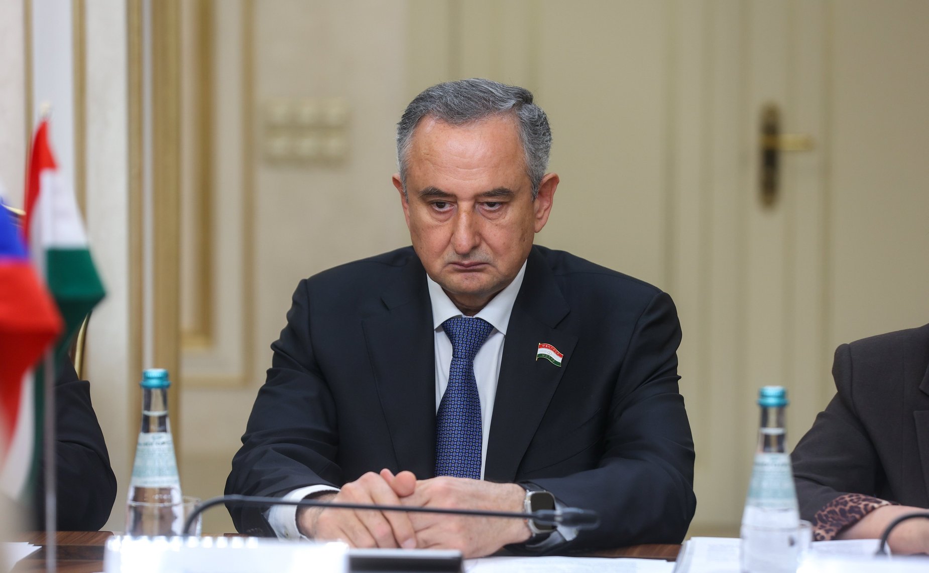 Заседание Комиссии по сотрудничеству Совета Федерации Федерального Собрания Российской Федерации и Маджлиси милли Маджлиси Оли Республики Таджикистан