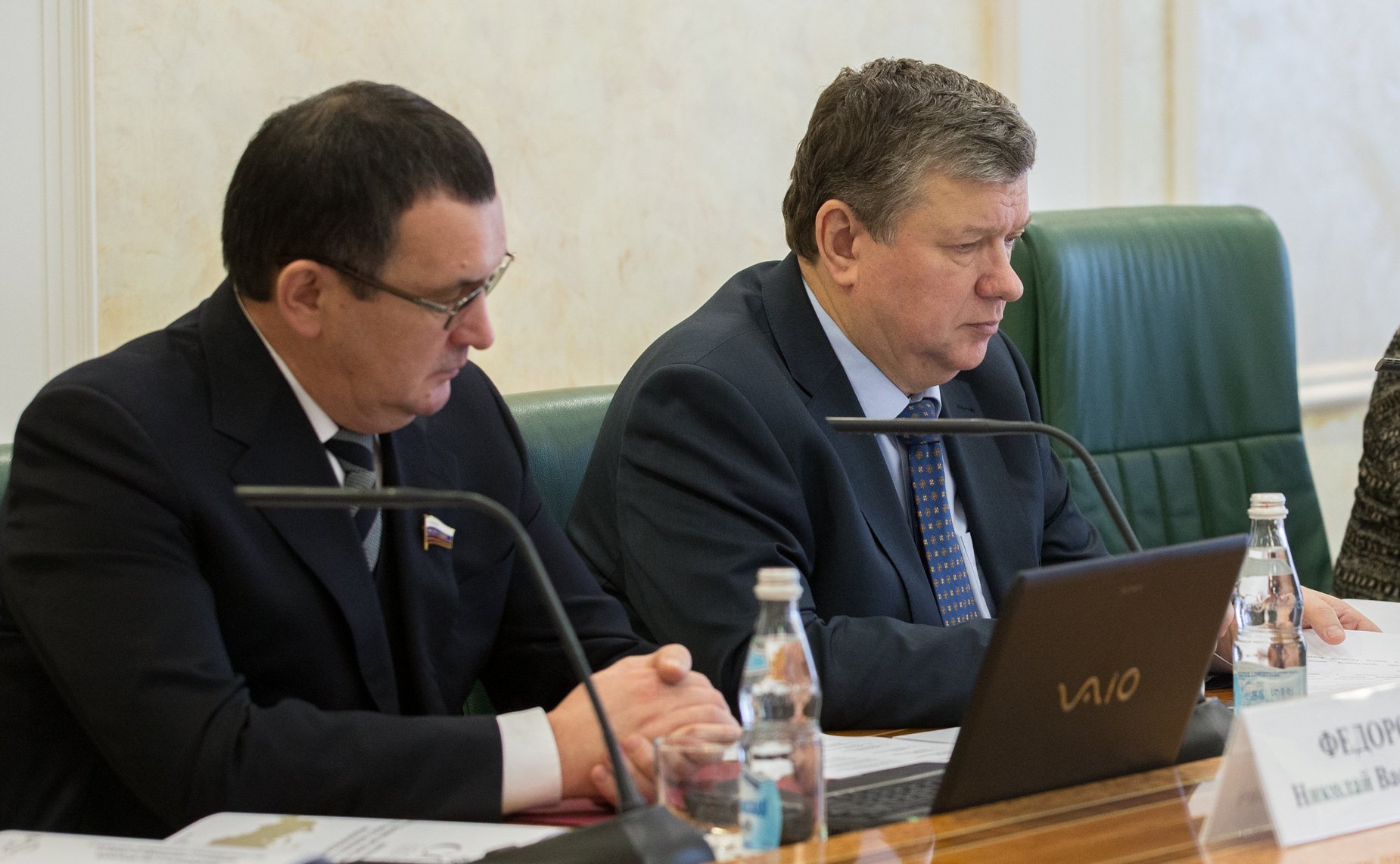 Н. Федоров и Е. Бушмин