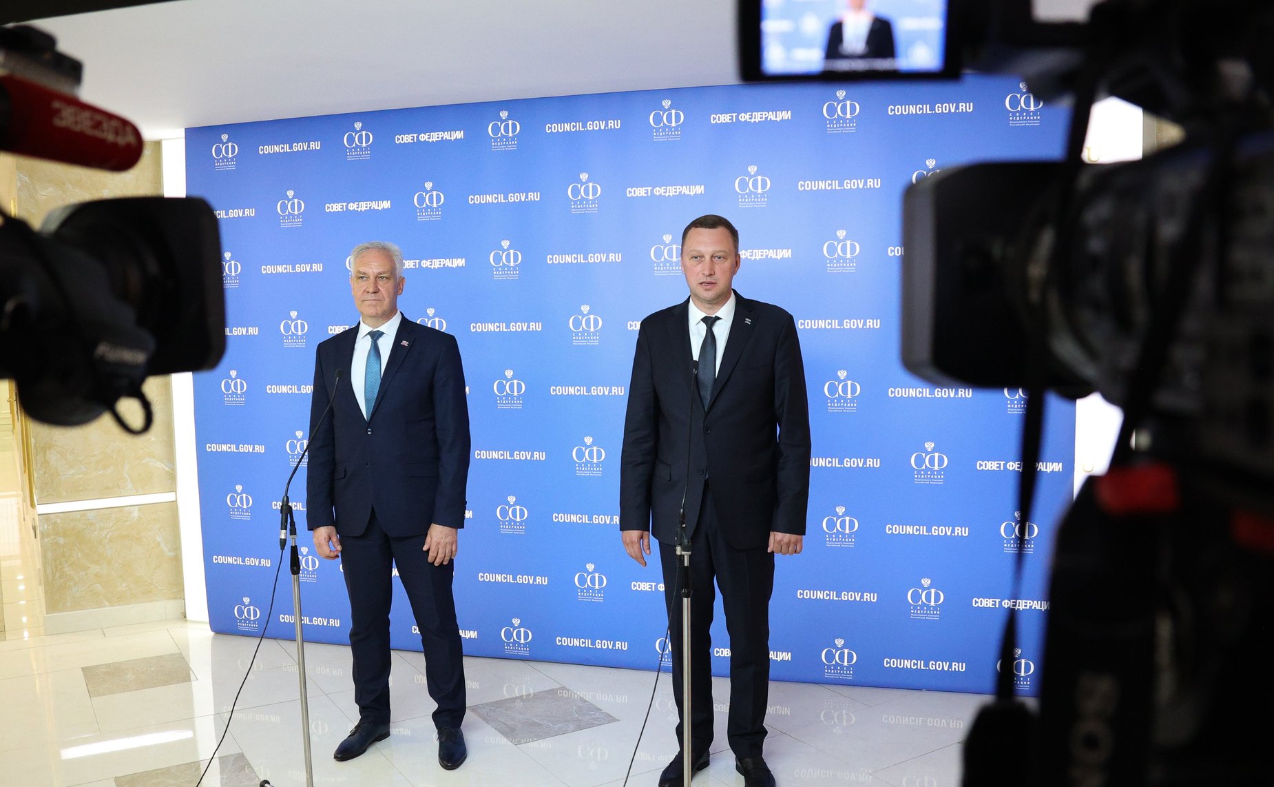 Пресс-подход руководителей Саратовской области