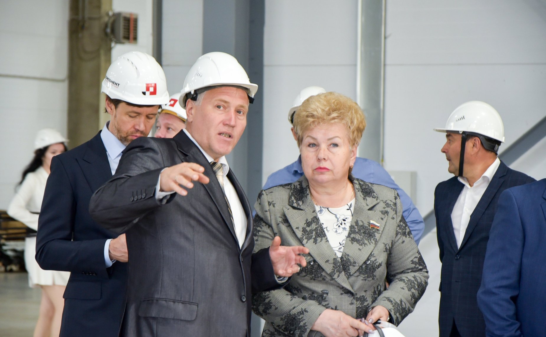 В рамках выездного совещания в Барнауле сенаторы посетили технопарк «Компонент»