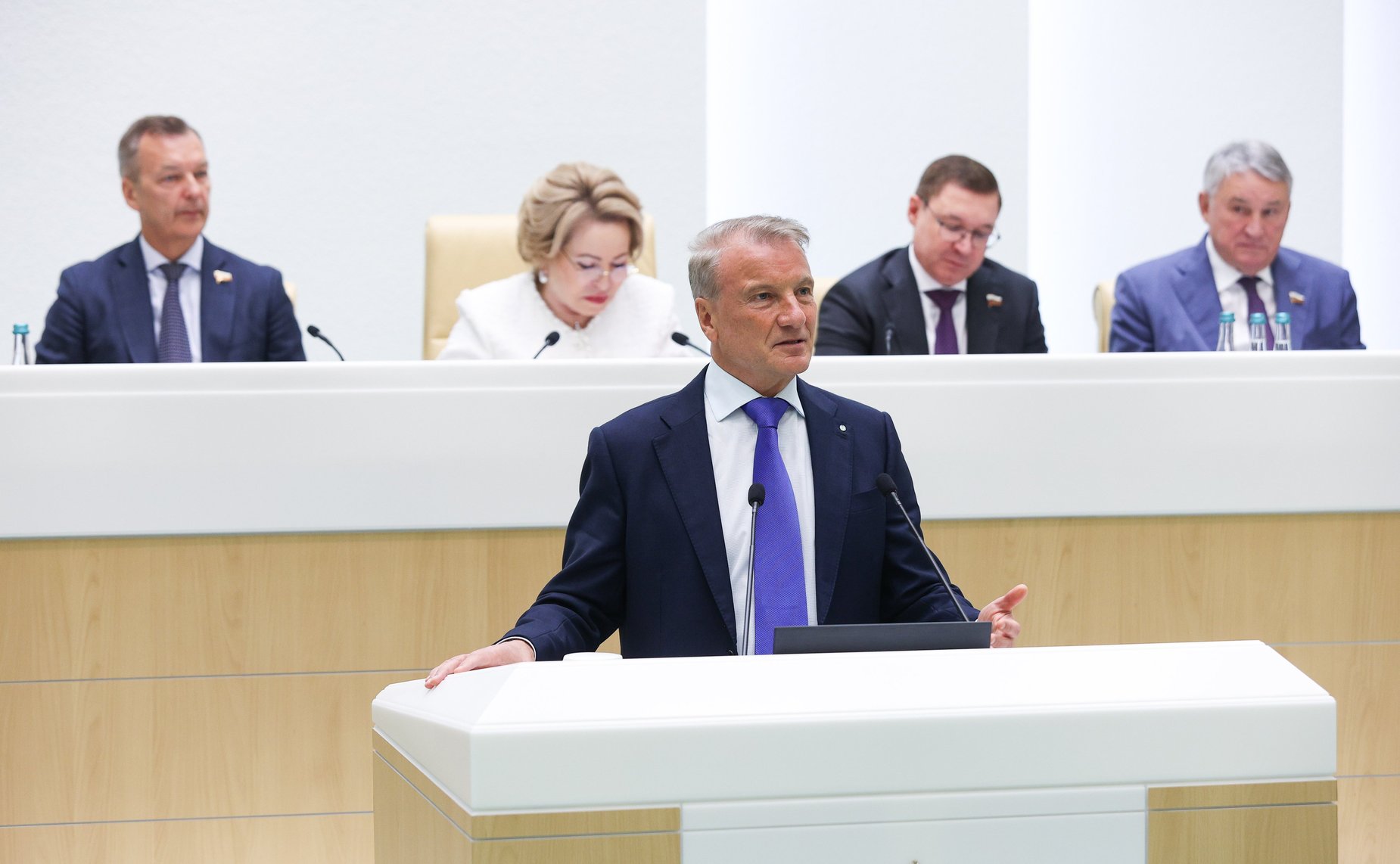 Президент, председатель правления публичного акционерного общества «Сбербанк России» Герман Греф