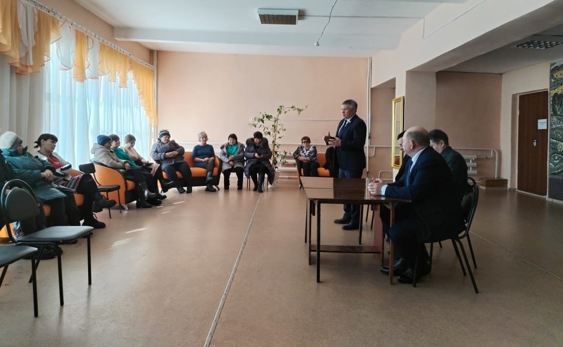 Сергей Михайлов встретился с населением в Приаргунском округе