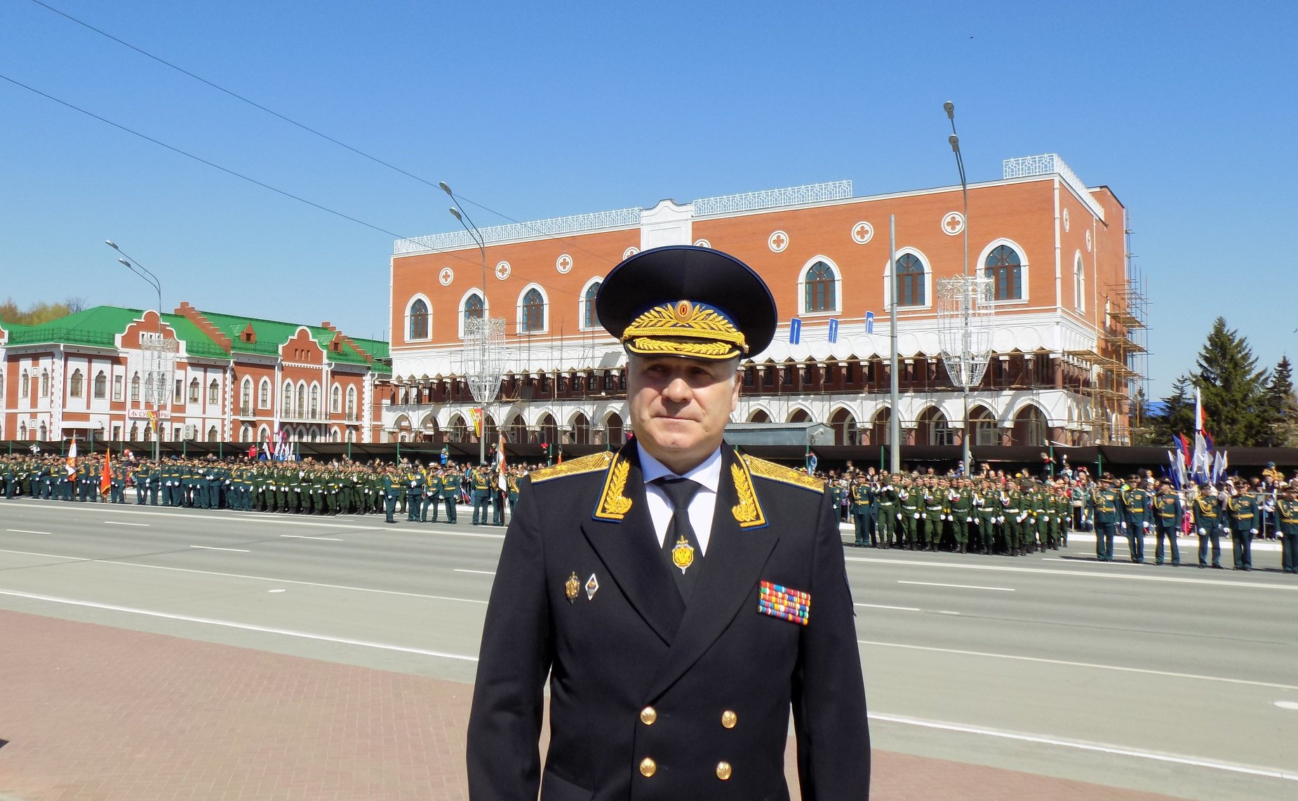 Сергей Мартынов в Йошкар-Оле принял участие в праздничных мероприятиях, посвященных 77-летию Великой Победы