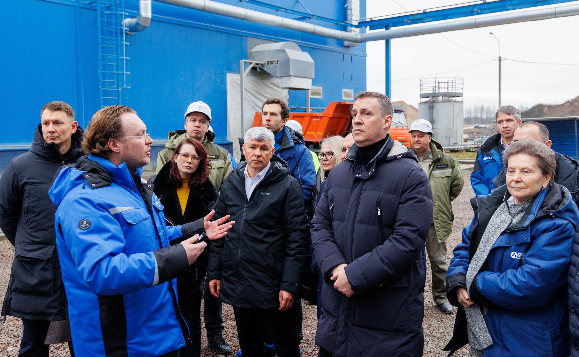 Сенаторы посетили полигон промышленных отходов «Красный Бор»