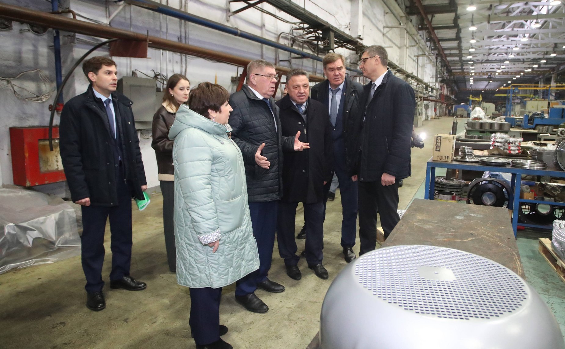 В ходе поездки сенаторы посетили Владимирский электромоторный завод