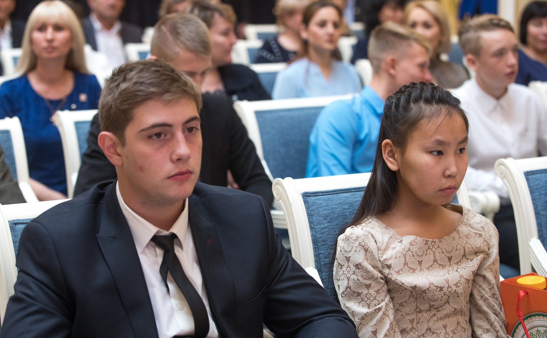 Торжественная церемония награждения и чествования детей и подростков, проявивших личное мужество в экстремальных ситуациях