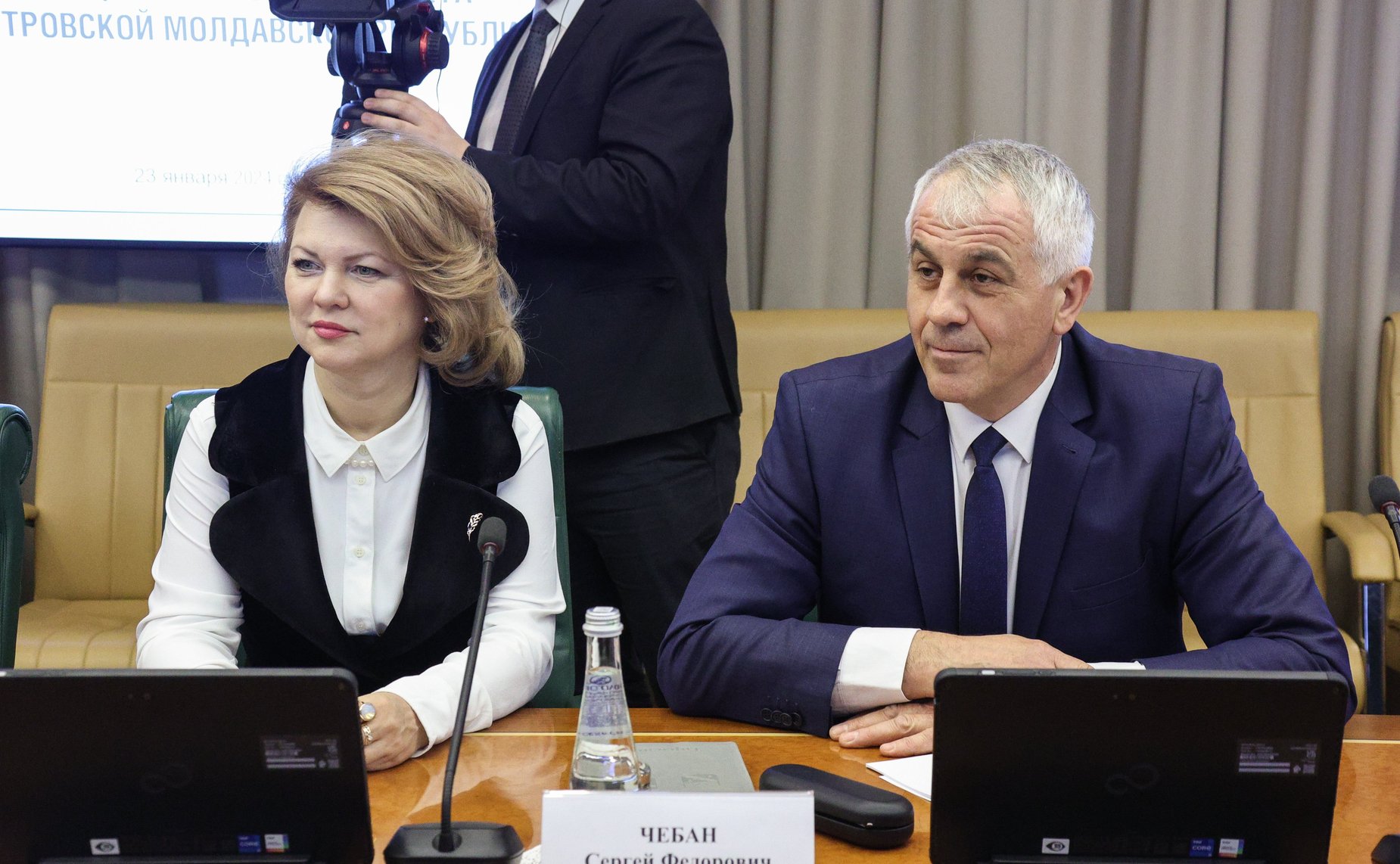 Встреча председателя Комитета Совета Федерации по международным делам Григория Карасина с делегацией Верховного Совета Приднестровской Молдавской Республики