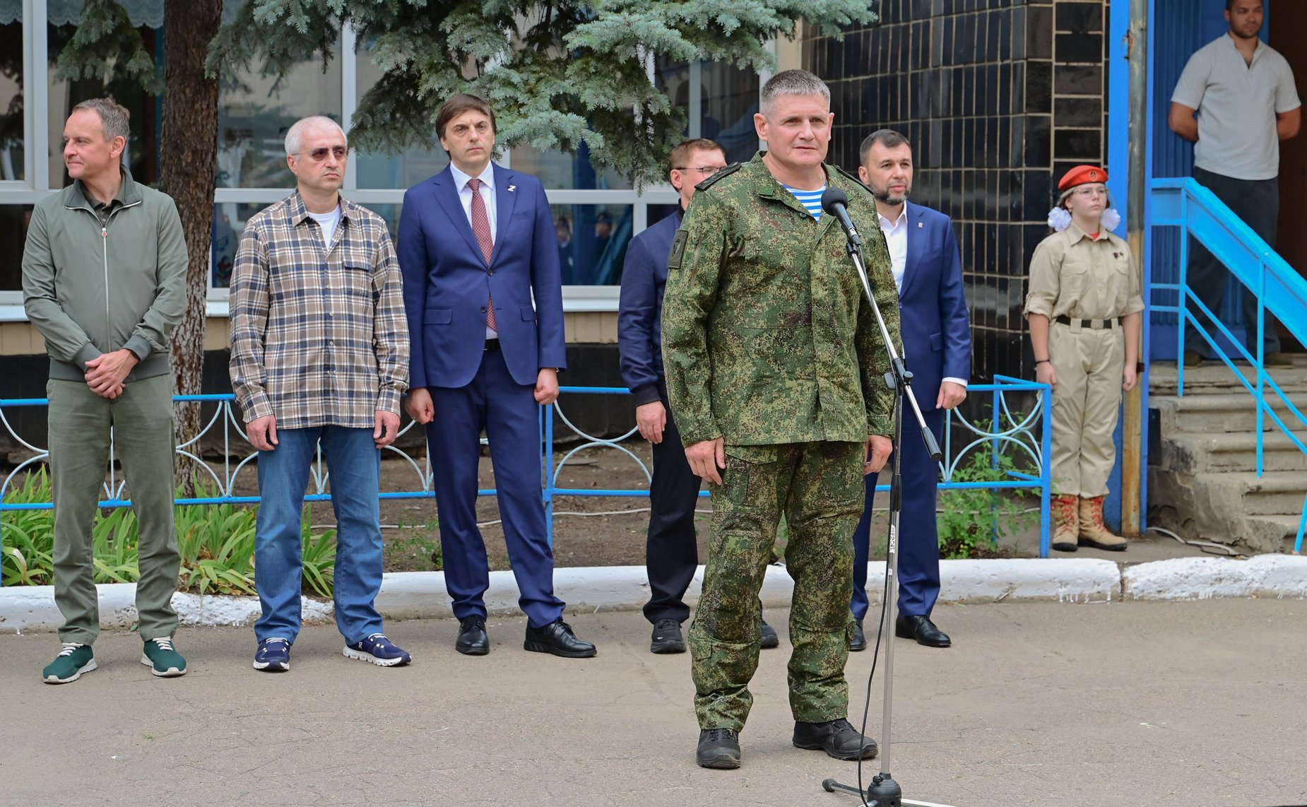 Рабочий визит первого заместителя Председателя Совета Федерации Владимира Якушева в Донецк