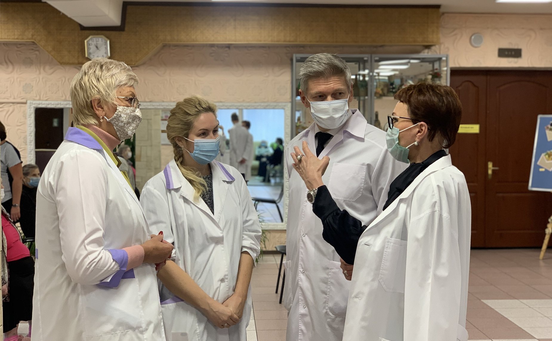 Татьяна Кусайко посетила Мурманский дом-интернат для престарелых и инвалидов