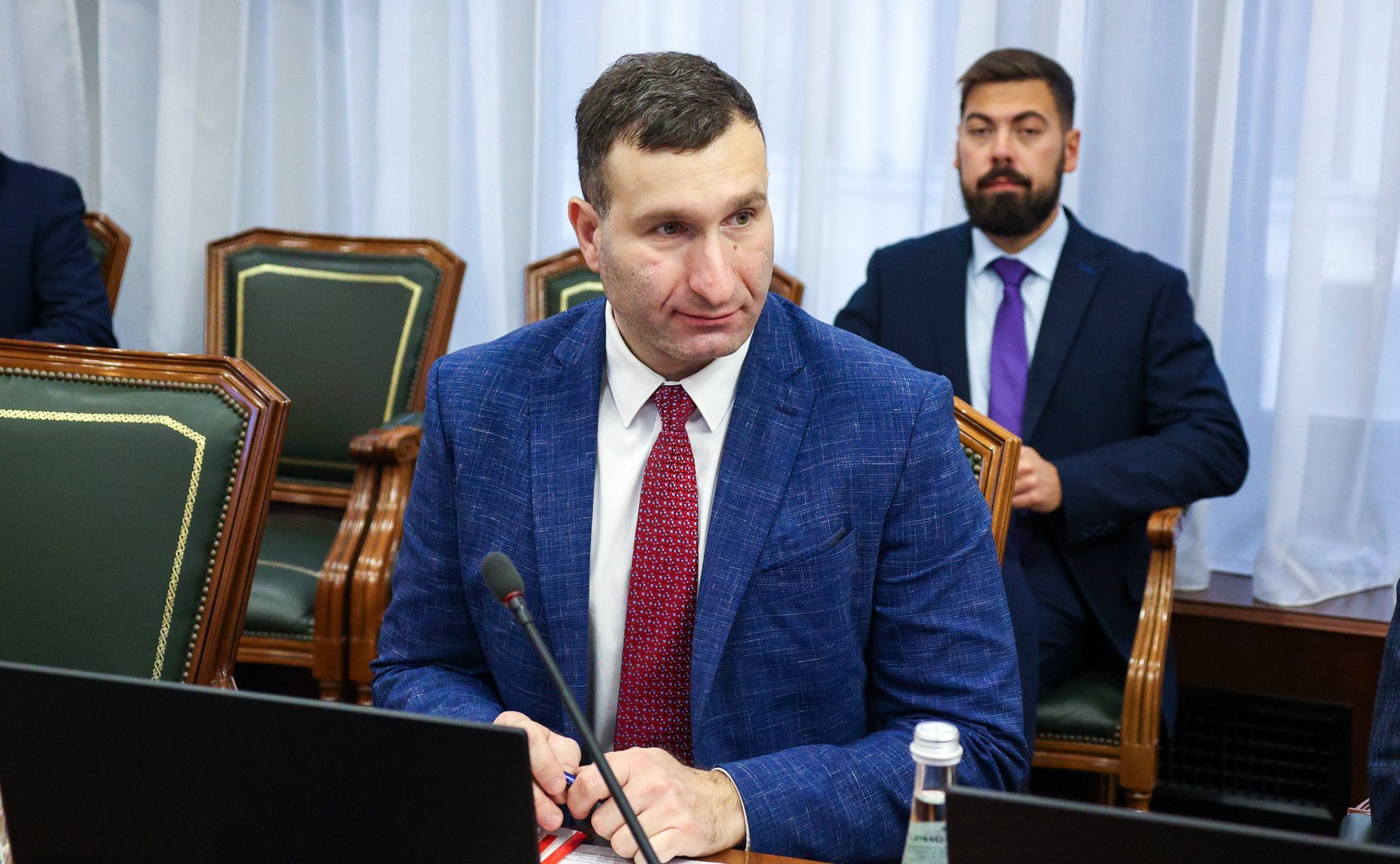 Встреча сенаторов РФ с председателем Комиссии по национальной безопасности и внешней политике Меджлиса Исламского Совета Исламской Республики Иран