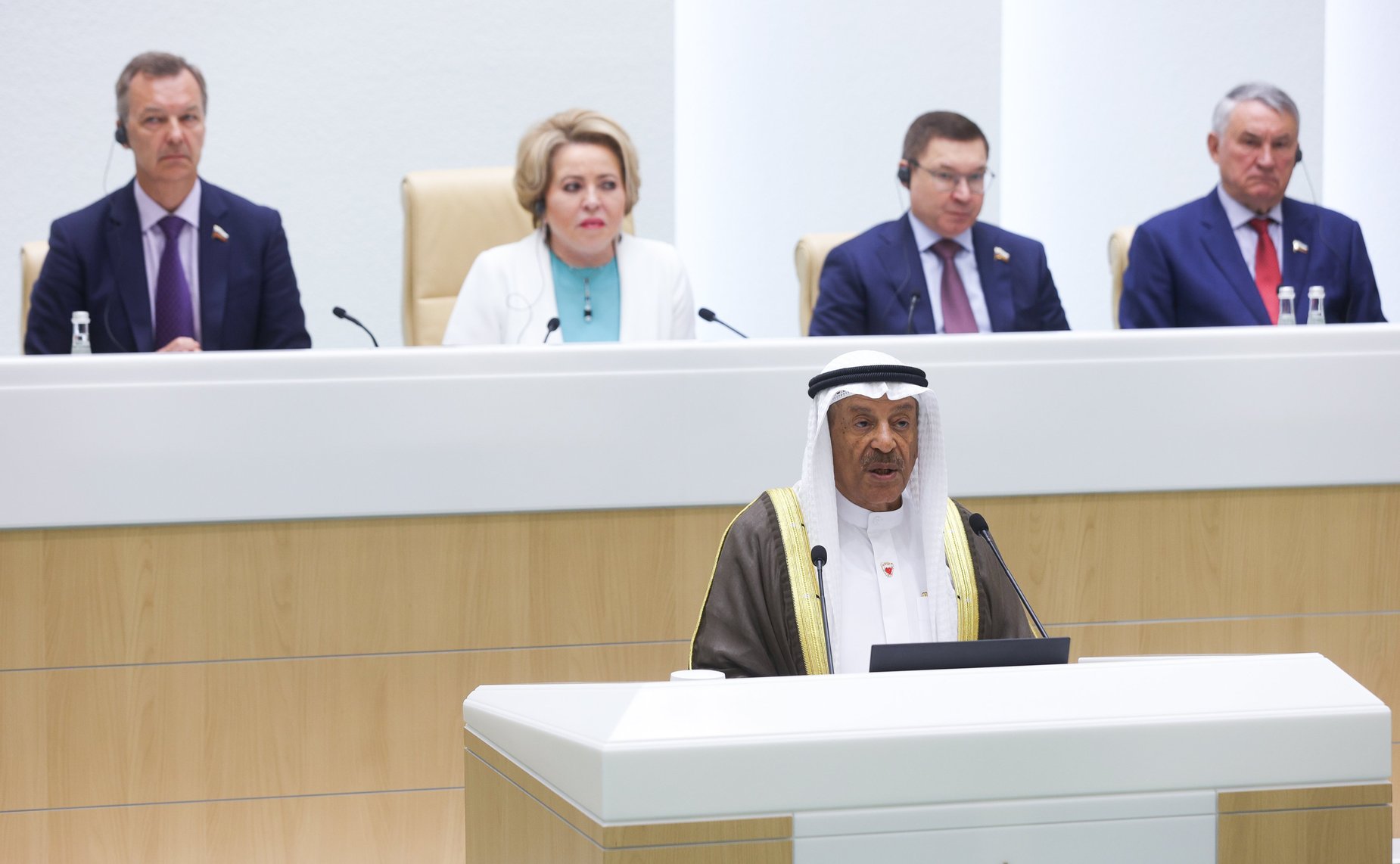 Председатель Консультативного совета Национального собрания Королевства Бахрейн Али Бен Салех Ас-Салех