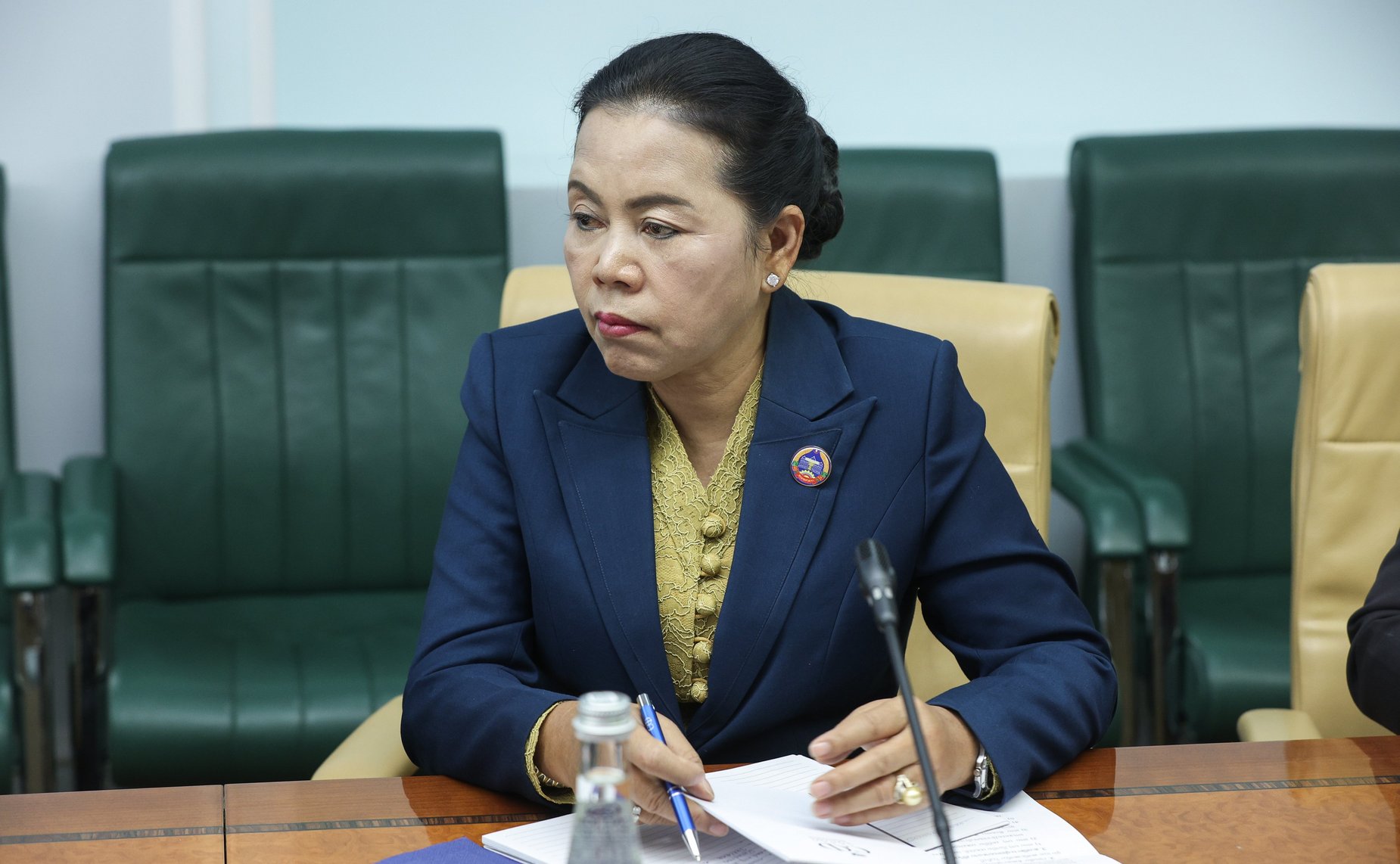 Совместное заседание группы по сотрудничеству СФ с Национальным Собранием Лаосской Народно-Демократической Республики и группы дружбы «Лаос-Россия» в Национальном Собрании Лаосской Народно-Демократической Республики