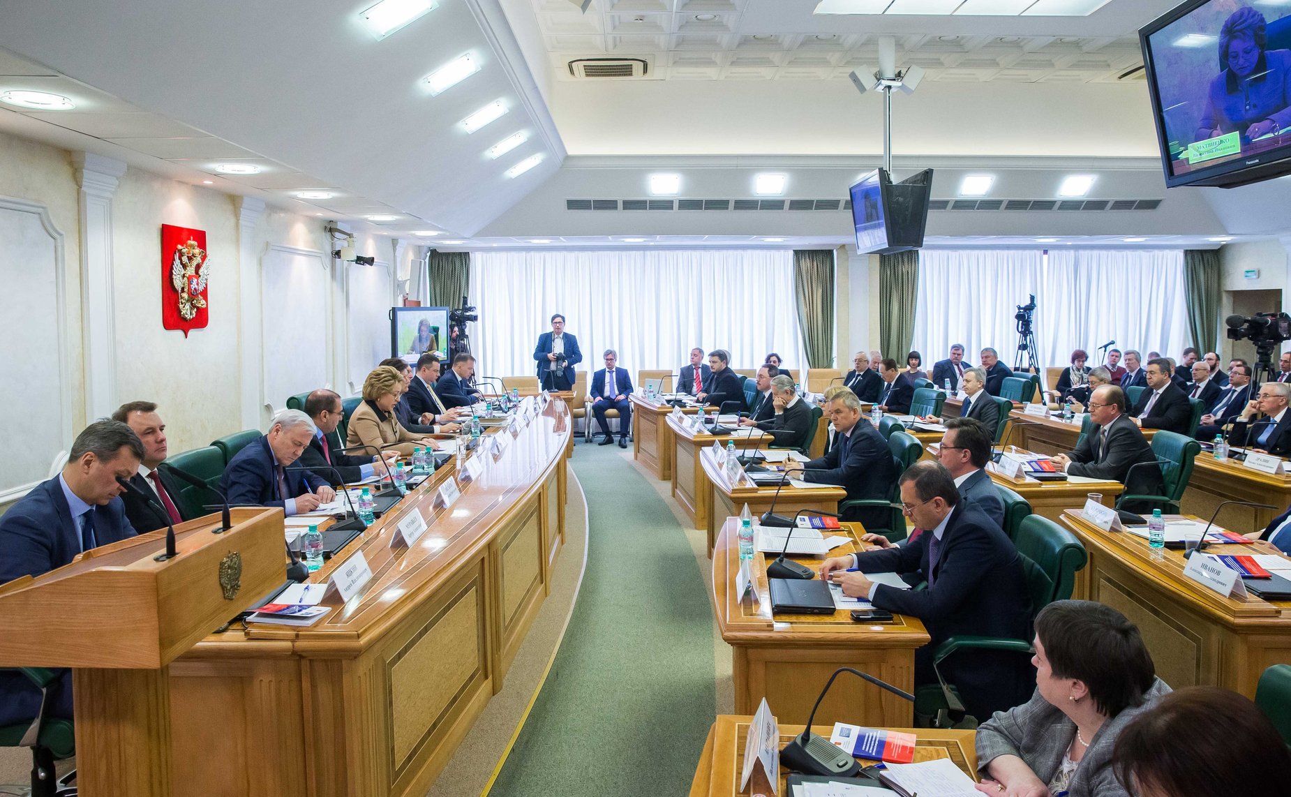 Заседание Межрегионального банковского совета при Председателе СФ