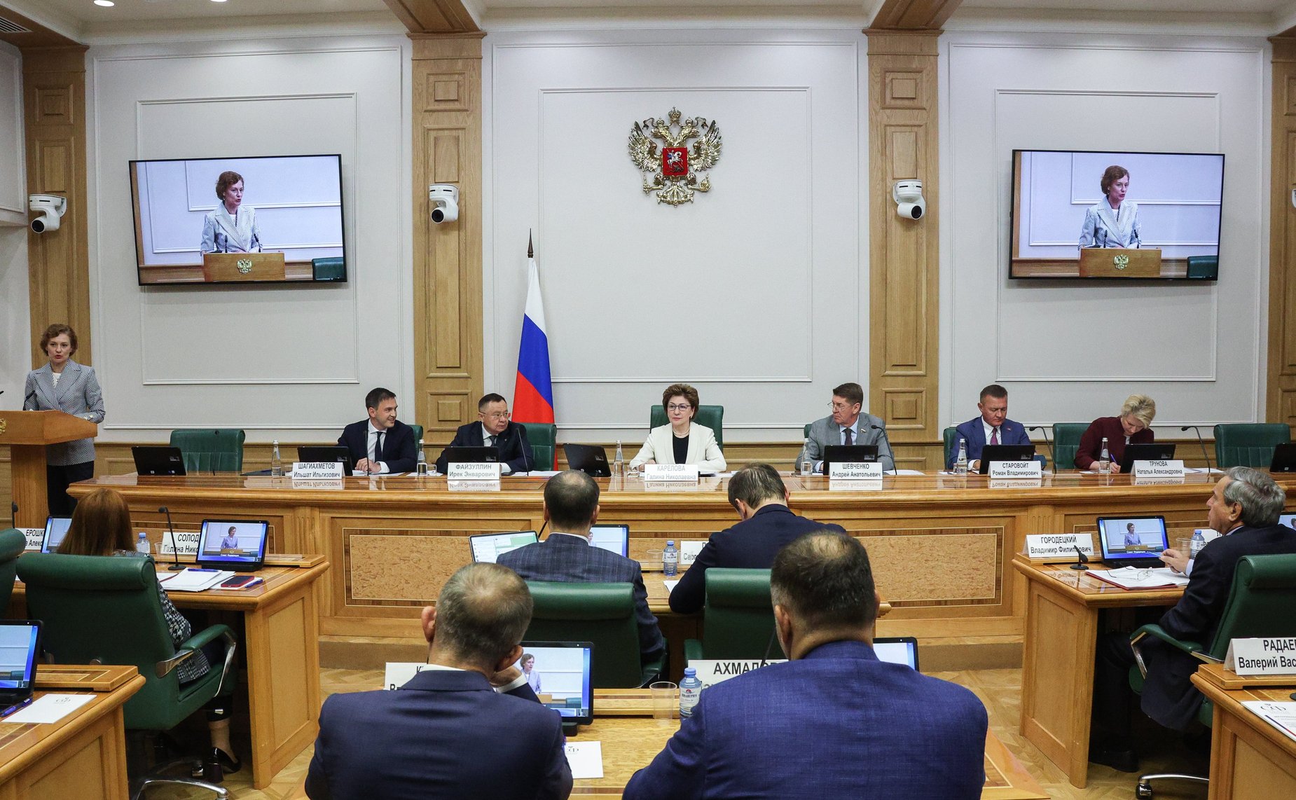 Заседание Совета по вопросам жилищного строительства и содействия развитию жилищно-коммунального комплекса при СФ