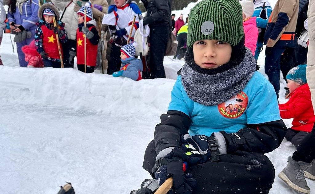 Андрей Хапочкин открыл соревнования «Хоккей в валенках»