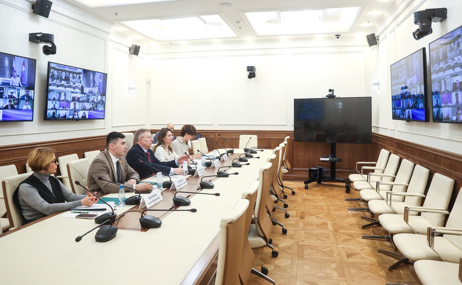 Рабочее заседание Совета Палаты молодых законодателей при Совете Федерации