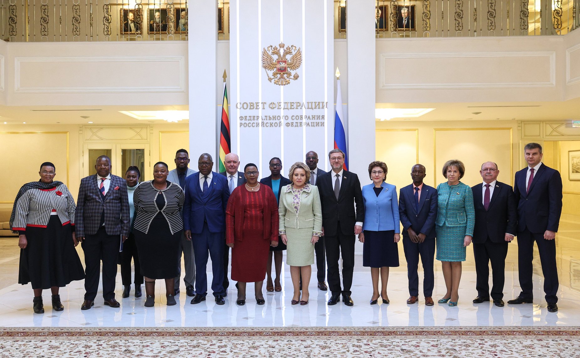 Подписано Соглашение о межпарламентском сотрудничестве между Советом Федерации и Сенатом Парламента Республики Зимбабве