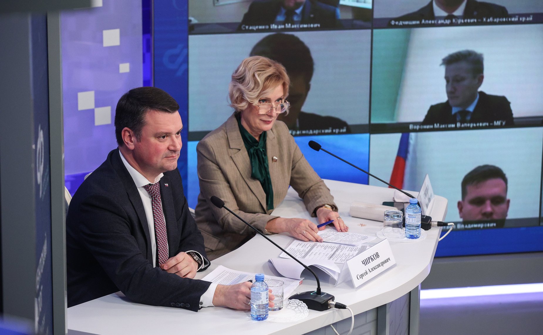 Парламентский диалог с председателем Фонда пенсионного и социального страхования РФ