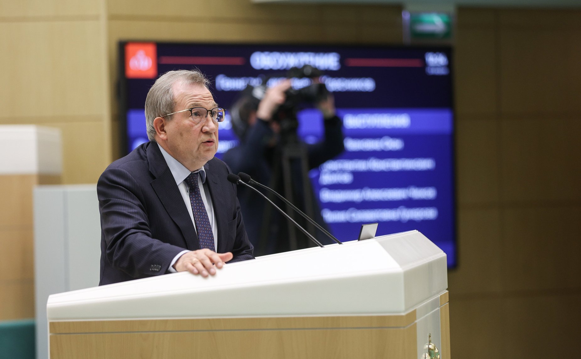 Президент Российской академии наук, академик Российской академии наук Геннадий Красников