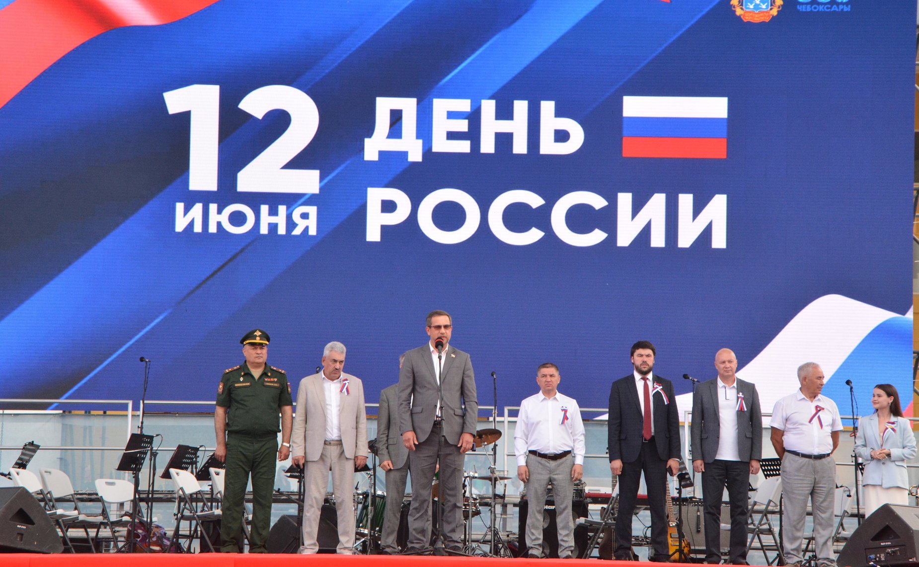 Николай Владимиров поздравил жителей и гостей республики с нашим общим праздником — с Днем России