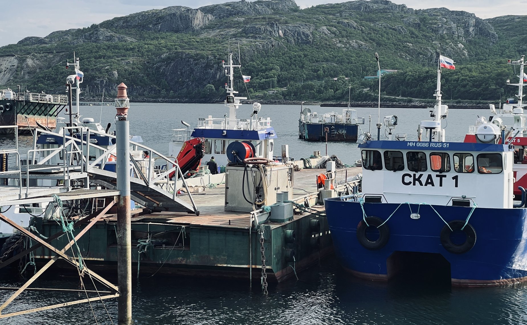 Татьяна Сахарова посетила предприятие по выращиванию атлантического лосося в Мурманской области