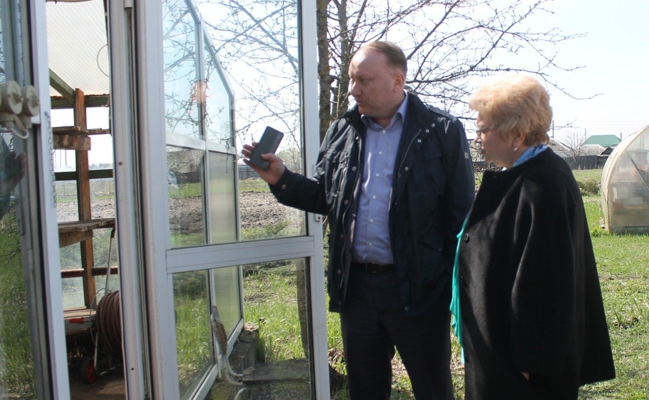 Оксана Хлякина посетила с рабочей поездкой Добровский район Липецкой области