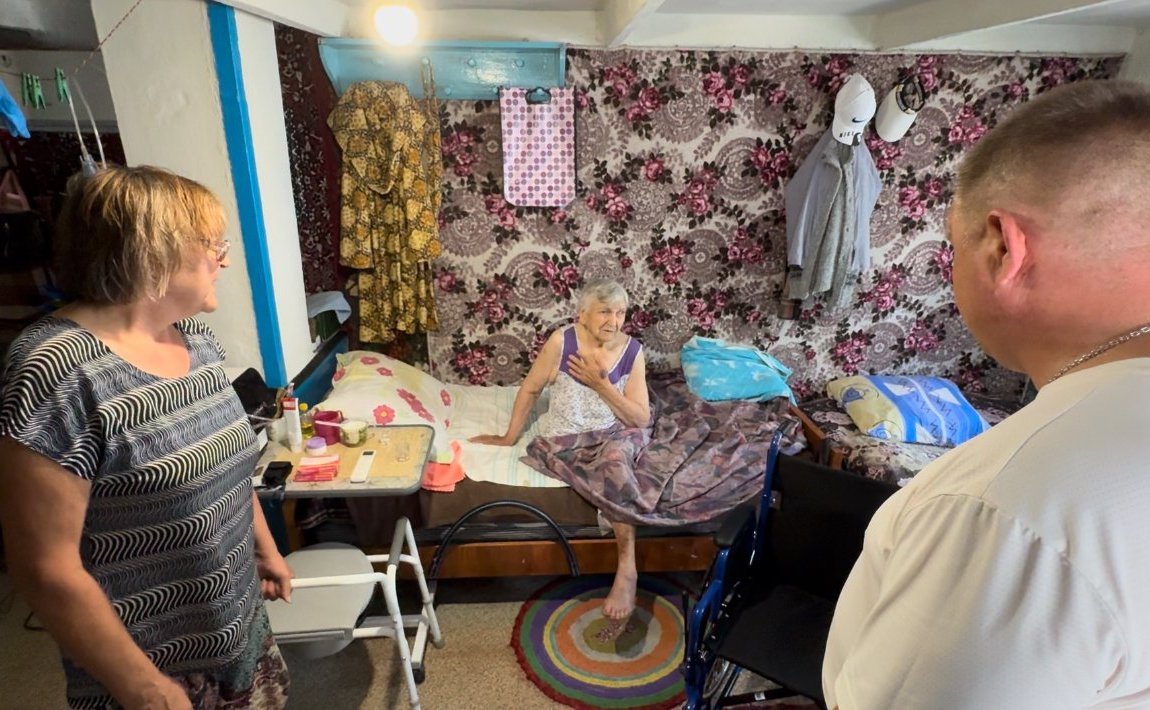 Игорь Кастюкевич приехал в село Серогозы по обращению Марии Ермак