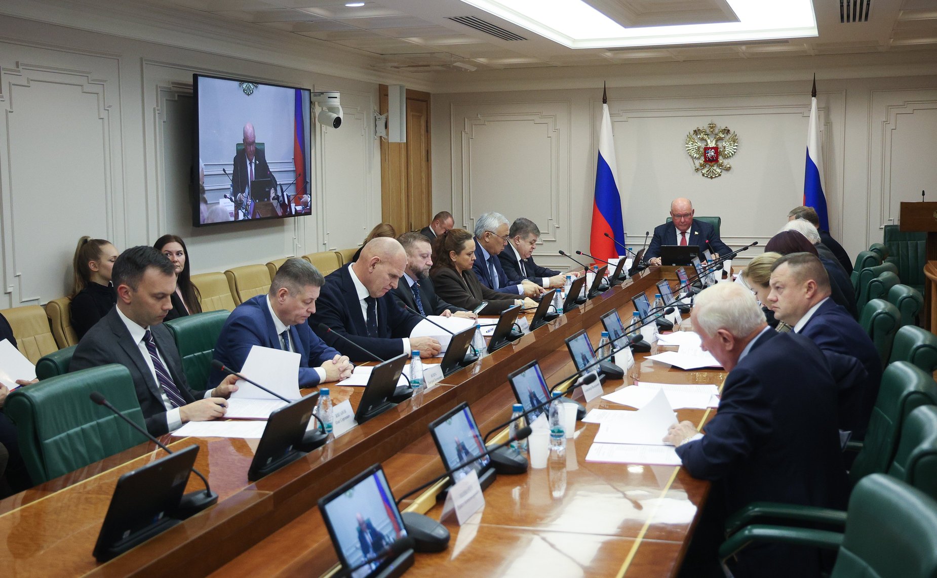 Заседание Комитета Совета Федерации по международным делам