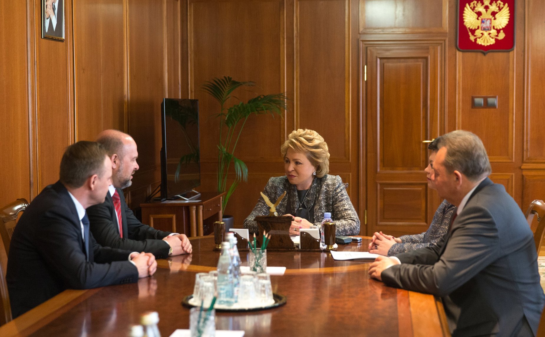 Встреча В. Матвиенко с руководителями Архангельской области