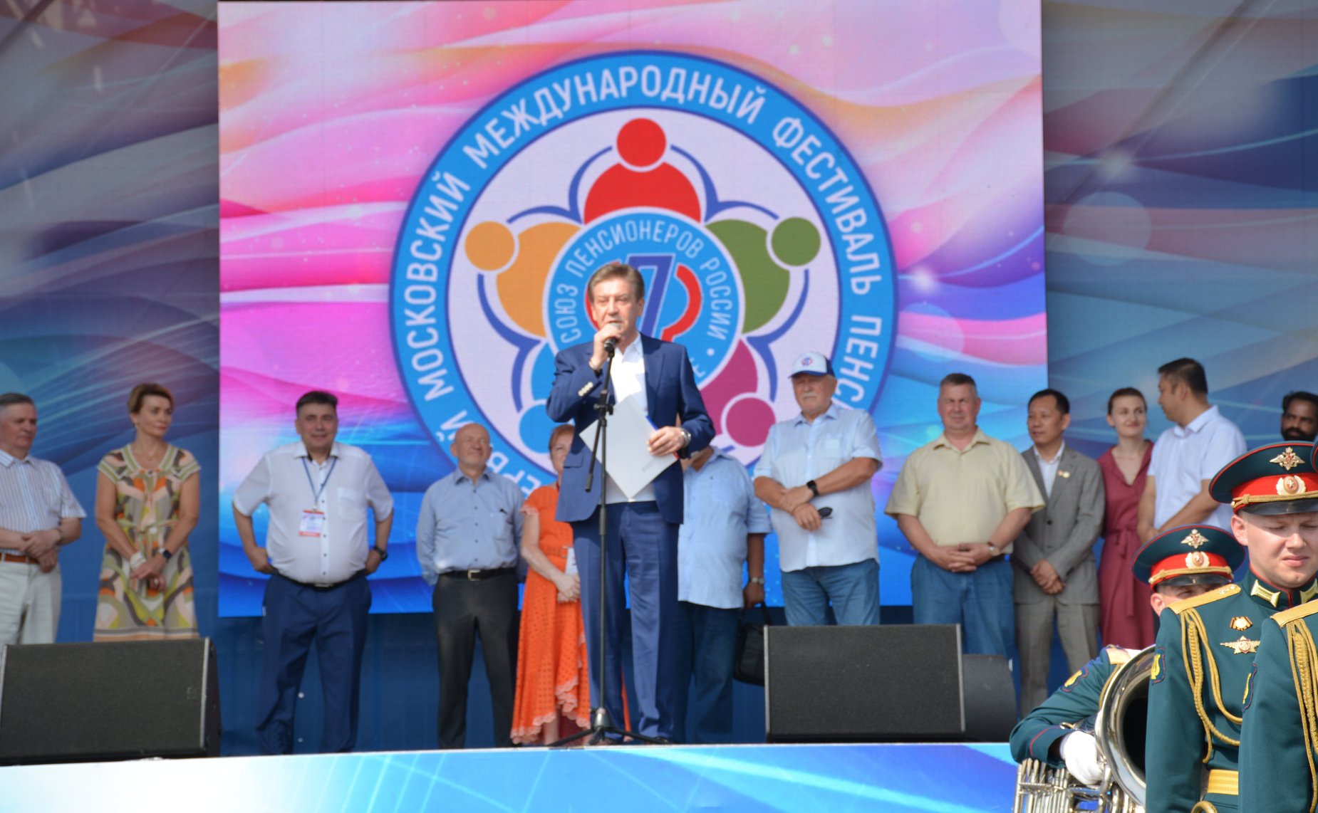 Первый Московский международный фестиваль пенсионеров, прошел на ВДНХ