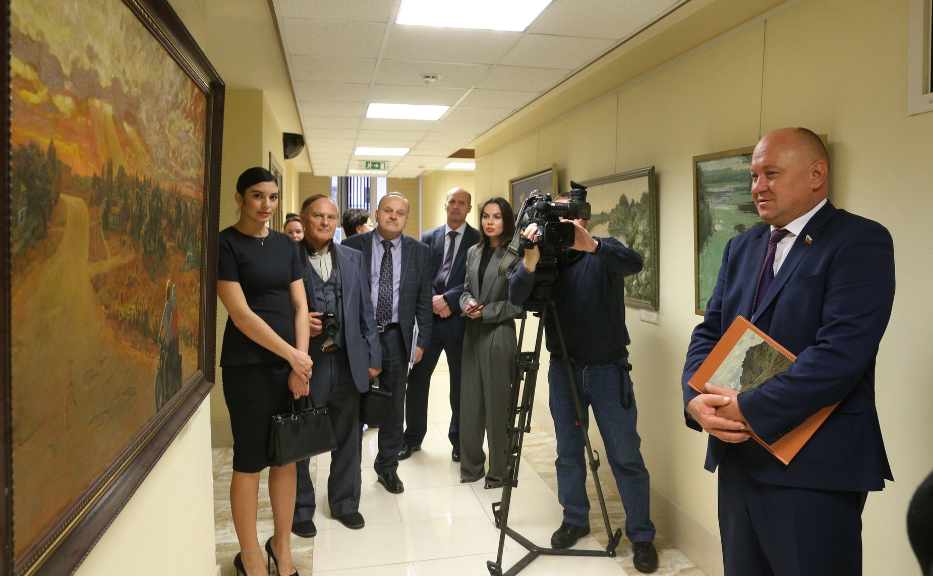 Открытие в Совете Федерации художественной выставки «Кубань на южных рубежах России»