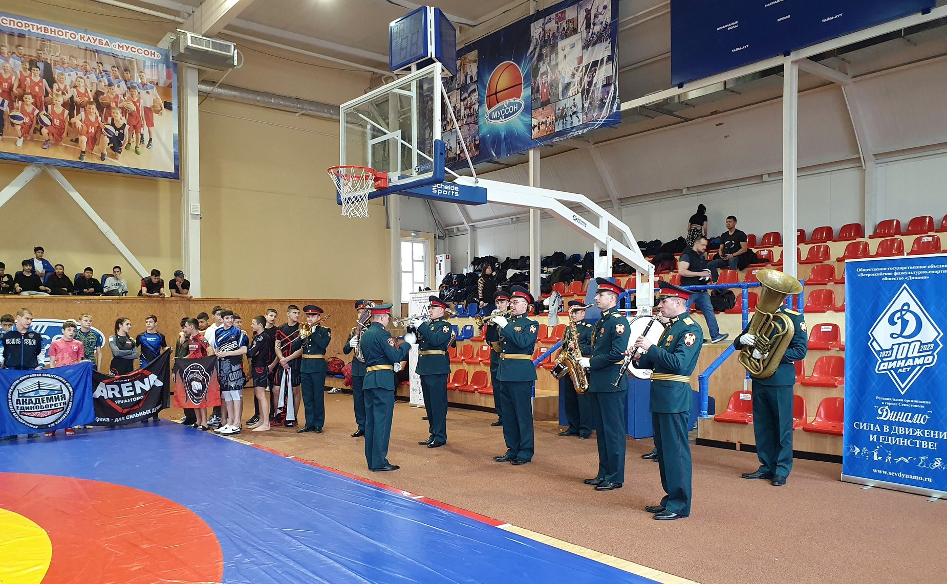 Сергей Колбин принял участие в церемонии торжественного открытия чемпионата и первенства Южного федерального округа по спортивной борьбе панкратион