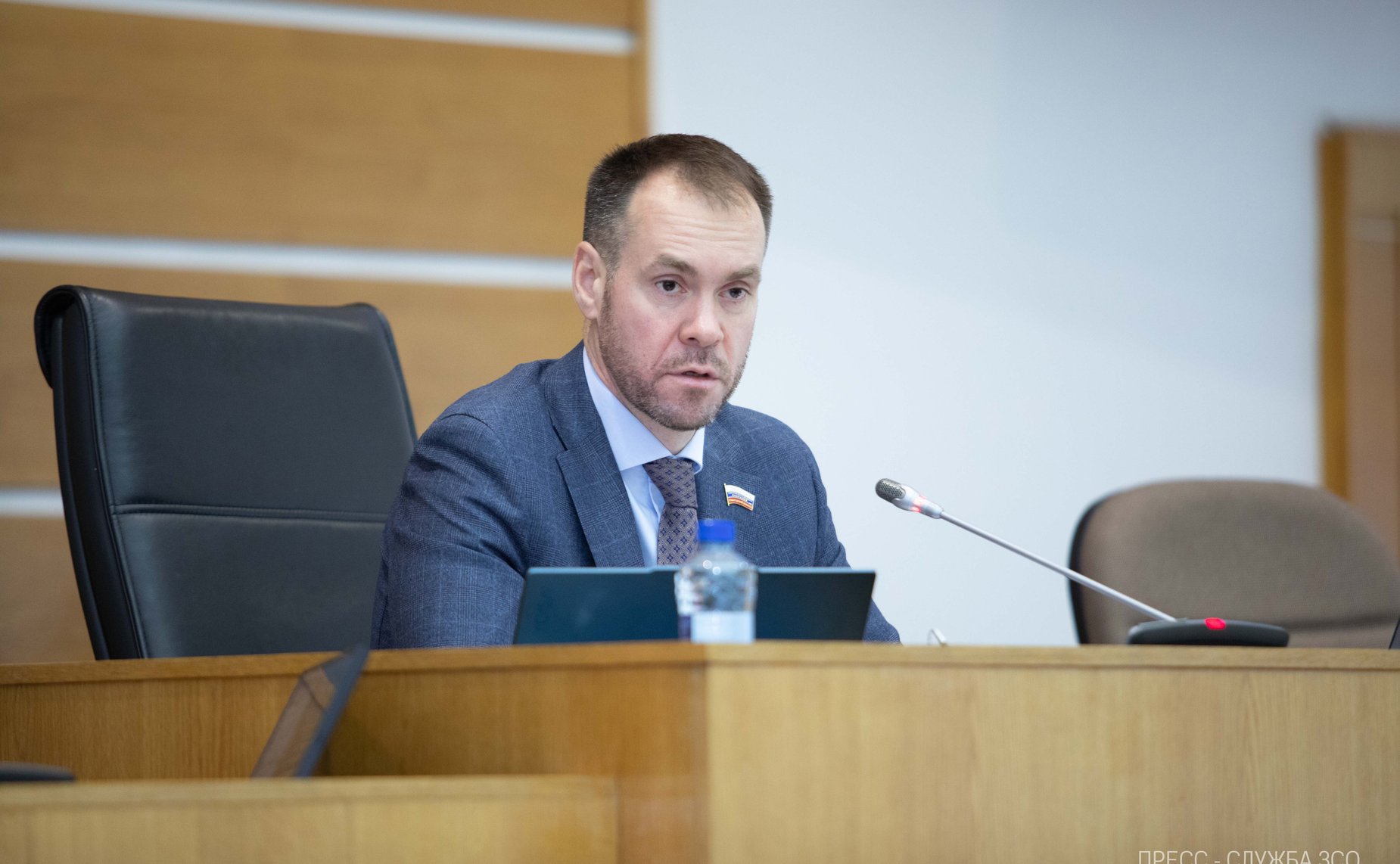 Председатель Законодательного Собрания Вологодской области Сергей Жестянников