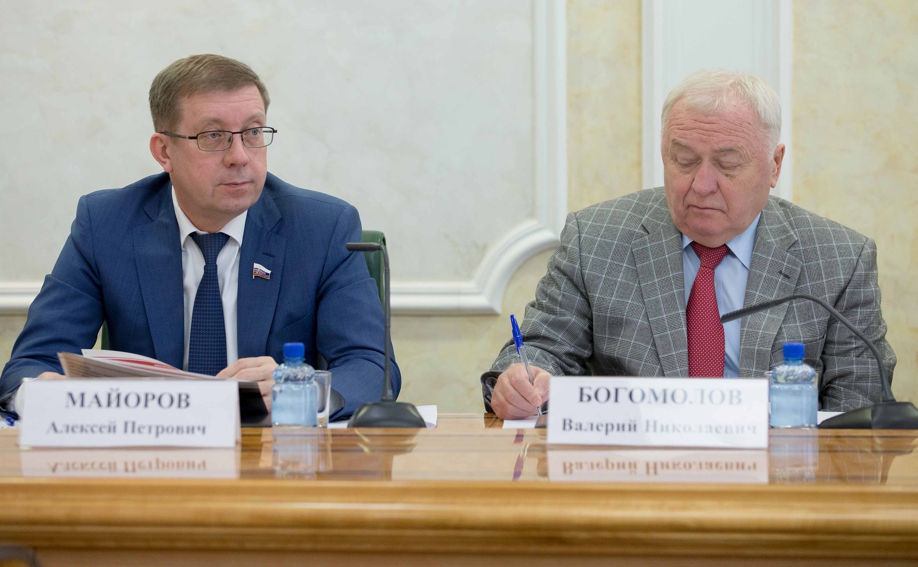 Алексей Майоров и Валерий Богомолов