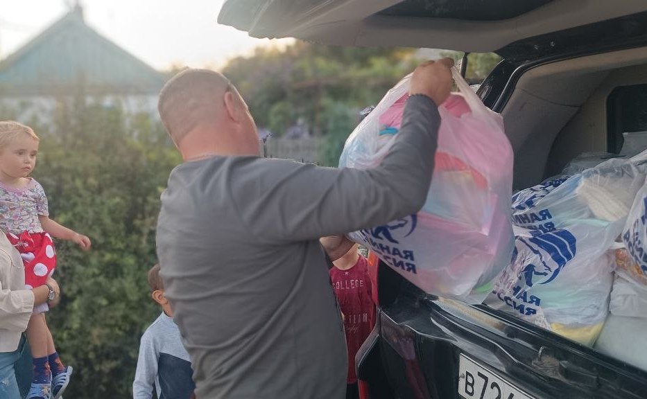 Игорь Кастюкевич взял шефство над многодетной семьей в Херсонской области