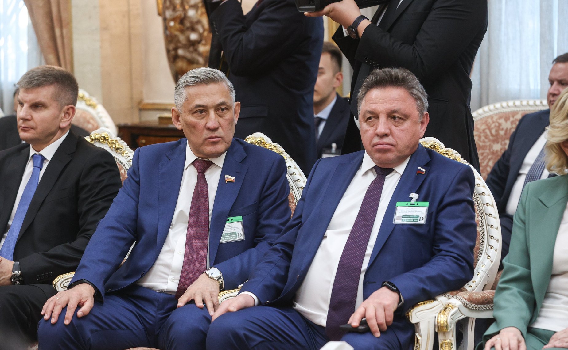 Встреча Председателя Совета Федерации Валентины Матвиенко с Председателем Национального Народного Собрания Алжирской Народной Демократической Республики Брахимом Бугали