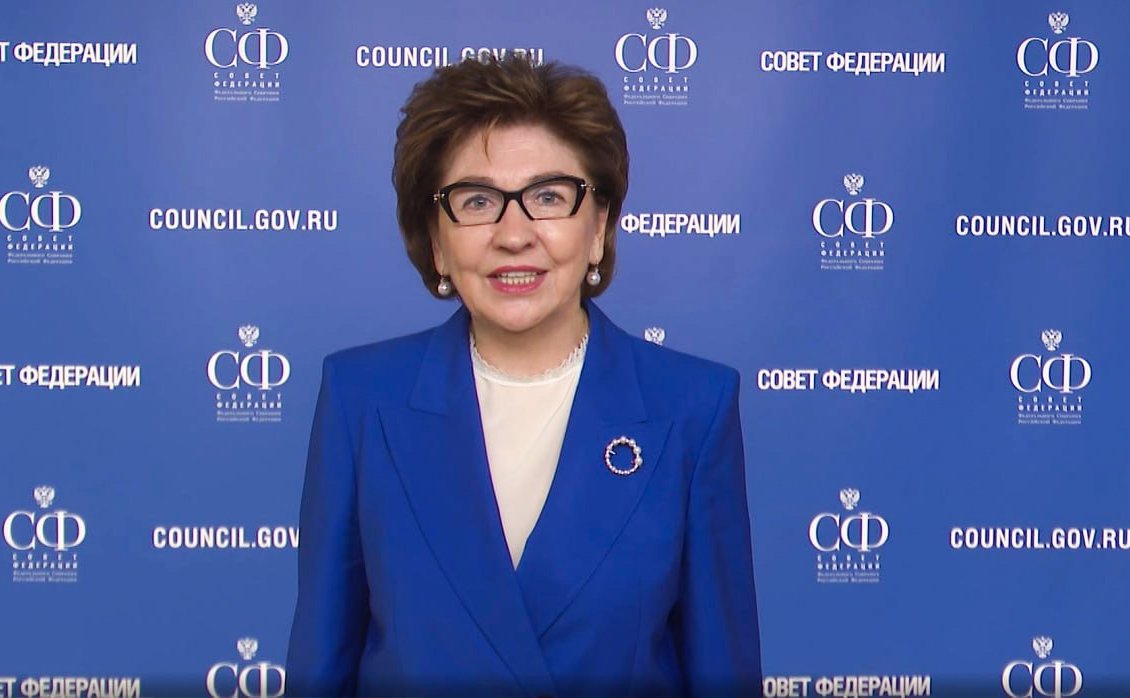 Председатель Совета Евразийского женского форума при СФ Галина Карелова направила видеообращение финалисткам программы «Женщина-лидер. Флотские города»