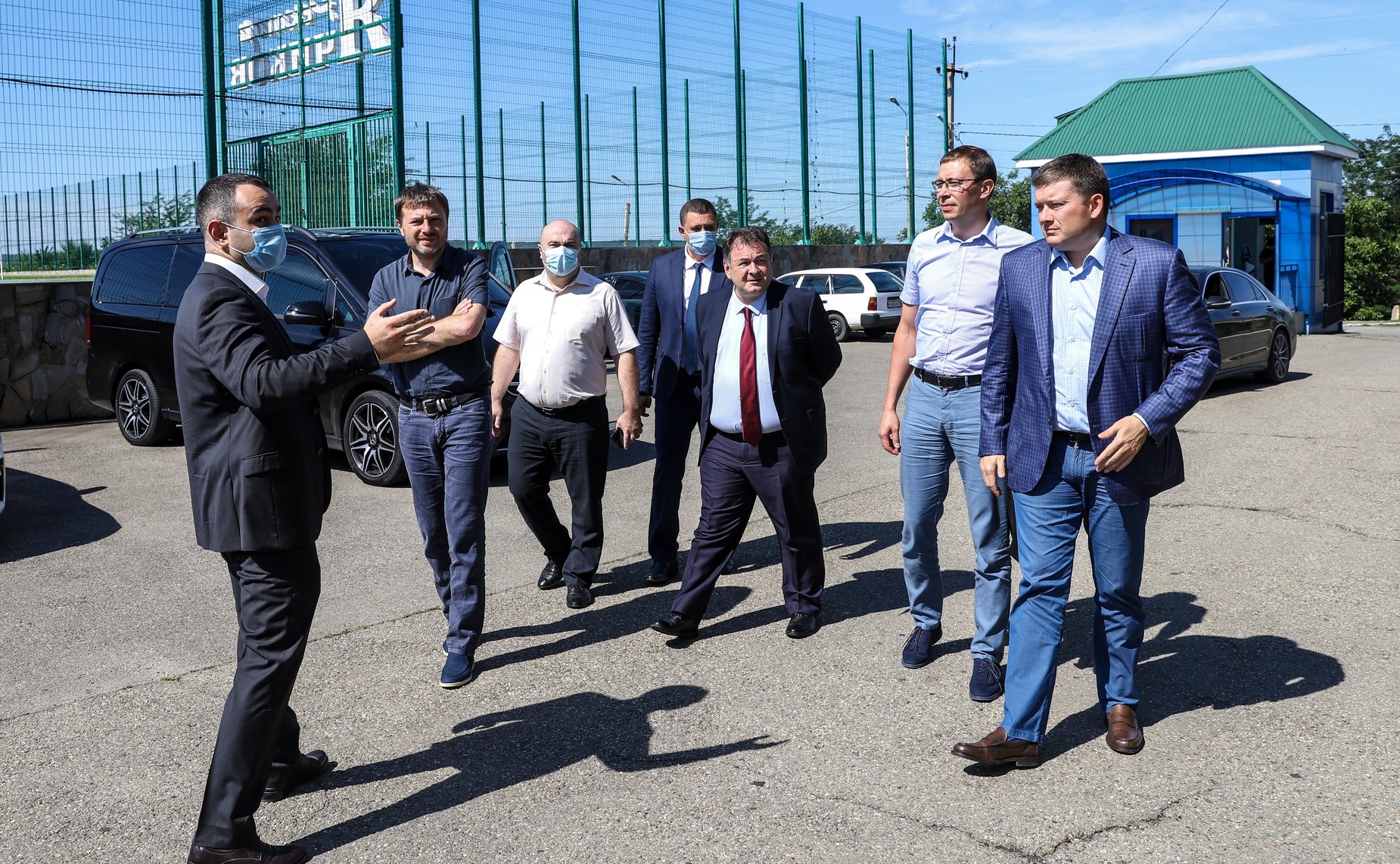 Николай Журавлев с рабочей поездкой посетил Республику Адыгея