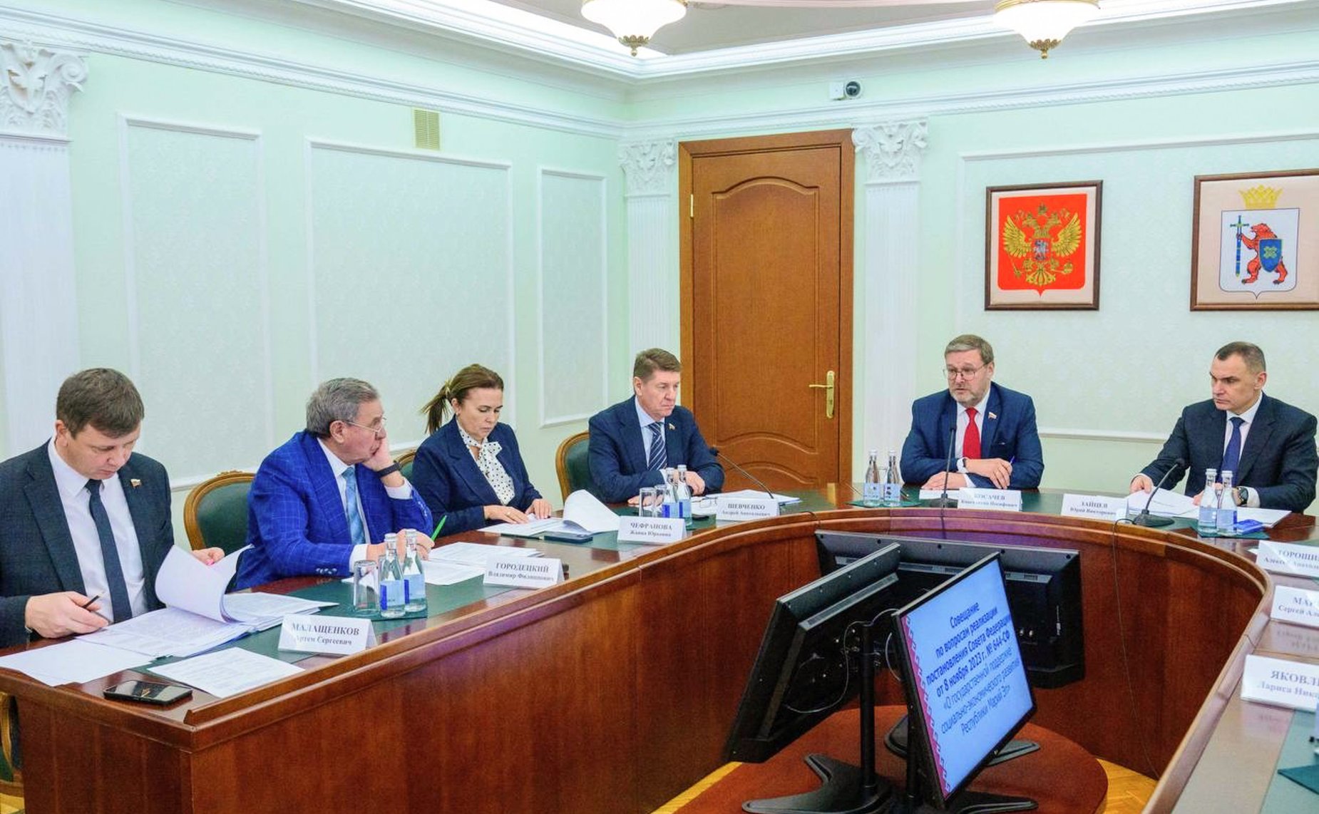 Делегация сенаторов РФ провела в Марий Эл выездное совещание по вопросам реализации Постановления СФ от 8 ноября 2023 года «О государственной поддержке социально-экономического развития Республики Марий Эл»