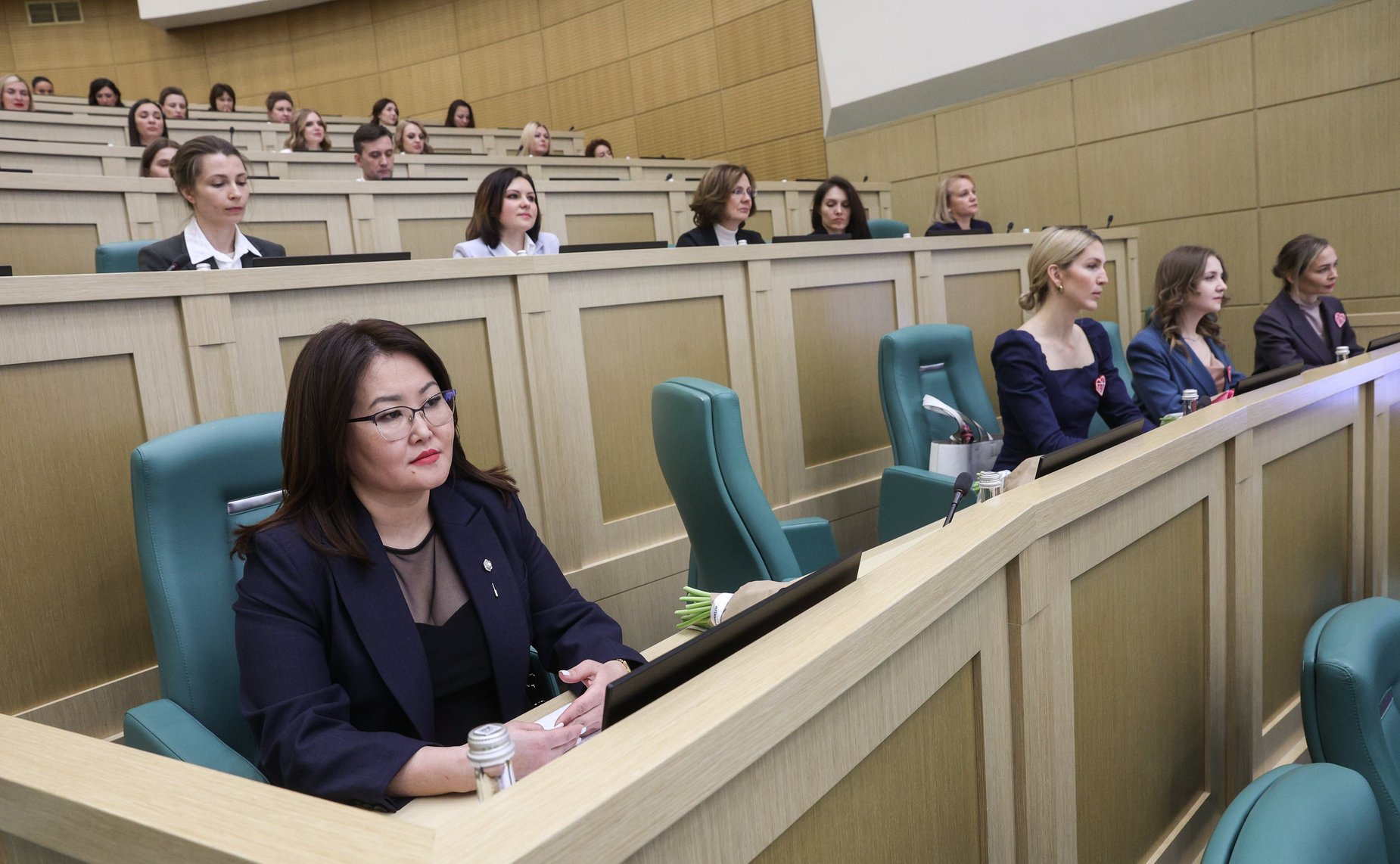 Встреча Председателя Совета Федерации Валентины Матвиенко с женщинами-предпринимателями «Голос женского бизнеса»